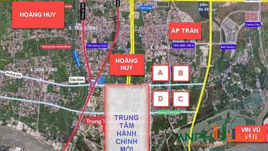 Cần bán 1-2 lô biệt thự còn sót lại tại Khu C Bắc Sông Cấm, Thuỷ Nguyên, Hải Phòng