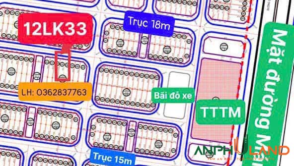 Còn duy nhất 1 lô LK33 vị trí đẹp tại KĐT Cửa Trại, Thủy Nguyên, Hải Phòng