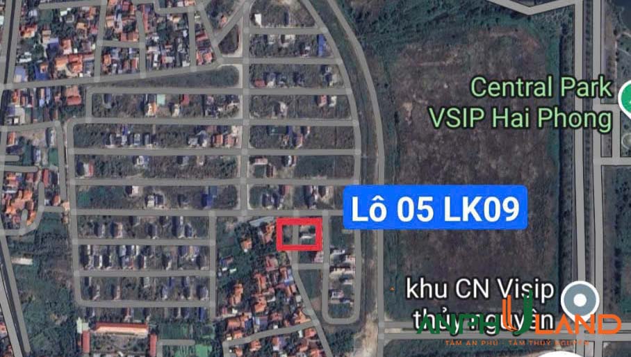 Cần bán lô đất 05 LK 9 tại TĐC Áp Tràn, Dương  Quan, Thủy Nguyên, Hải Phòng