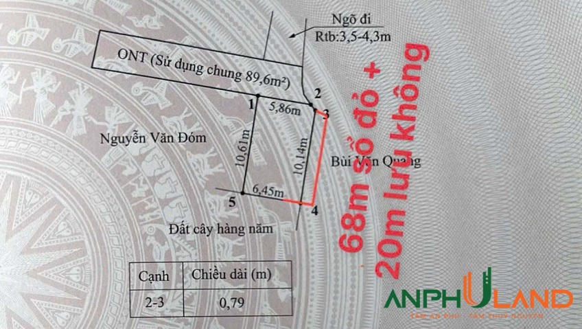 Chỉ với 1,1xx tỷ sở hữu ngay lô đất gần 100m2 tại phường Hoa Động, TP. Thủy Nguyên