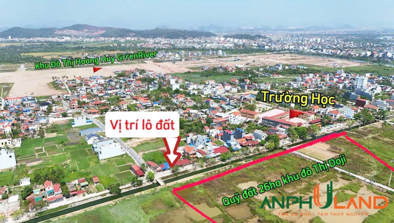 Chính chủ gửi bán lô đất đẹp mặt đường Huê, Phường Hoa Động , TP Thuỷ Nguyên, Hải Phòng