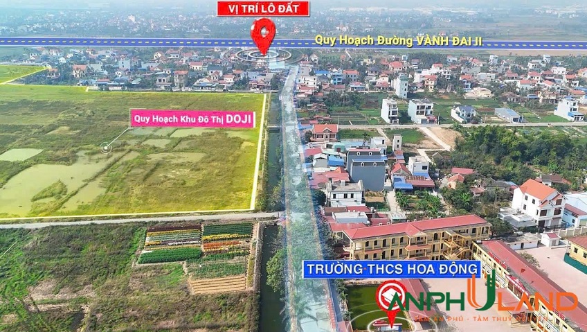 Bán lô góc trục liên thôn Chùa, Phường Hoa Động, TP Thủy Nguyên, Hải Phòng