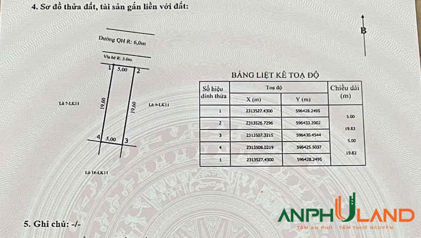 Cần chuyển nhượng lô đất LK11-08 Khu Cửa Trại, phường Thuỷ Đường, TP Thuỷ Nguyên, Hải Phòng