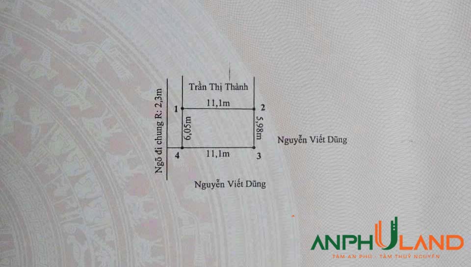 Chủ nhà chuyển công tác nên bán căn nhà tại phường Thuỷ Đường (Núi Đèo), TP Thuỷ Nguyên