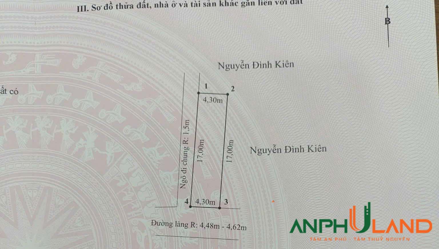 Chỉ với 1 tỷ 4xx có thể sở hữu ngay lô góc tại Phường Hoàng Lâm, TP Thuỷ Nguyên, Hải Phòng