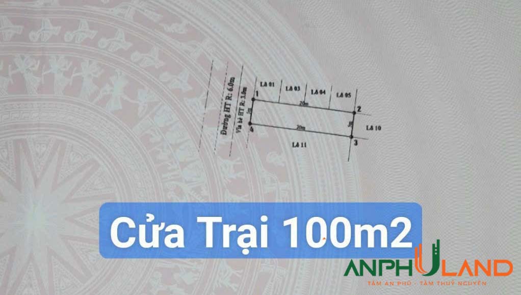 Bán siêu phẩm tuyến 2 khu đấu giá Cửa Trại, phường Thuỷ Đường, TP Thuỷ Nguyên, Hải Phòng