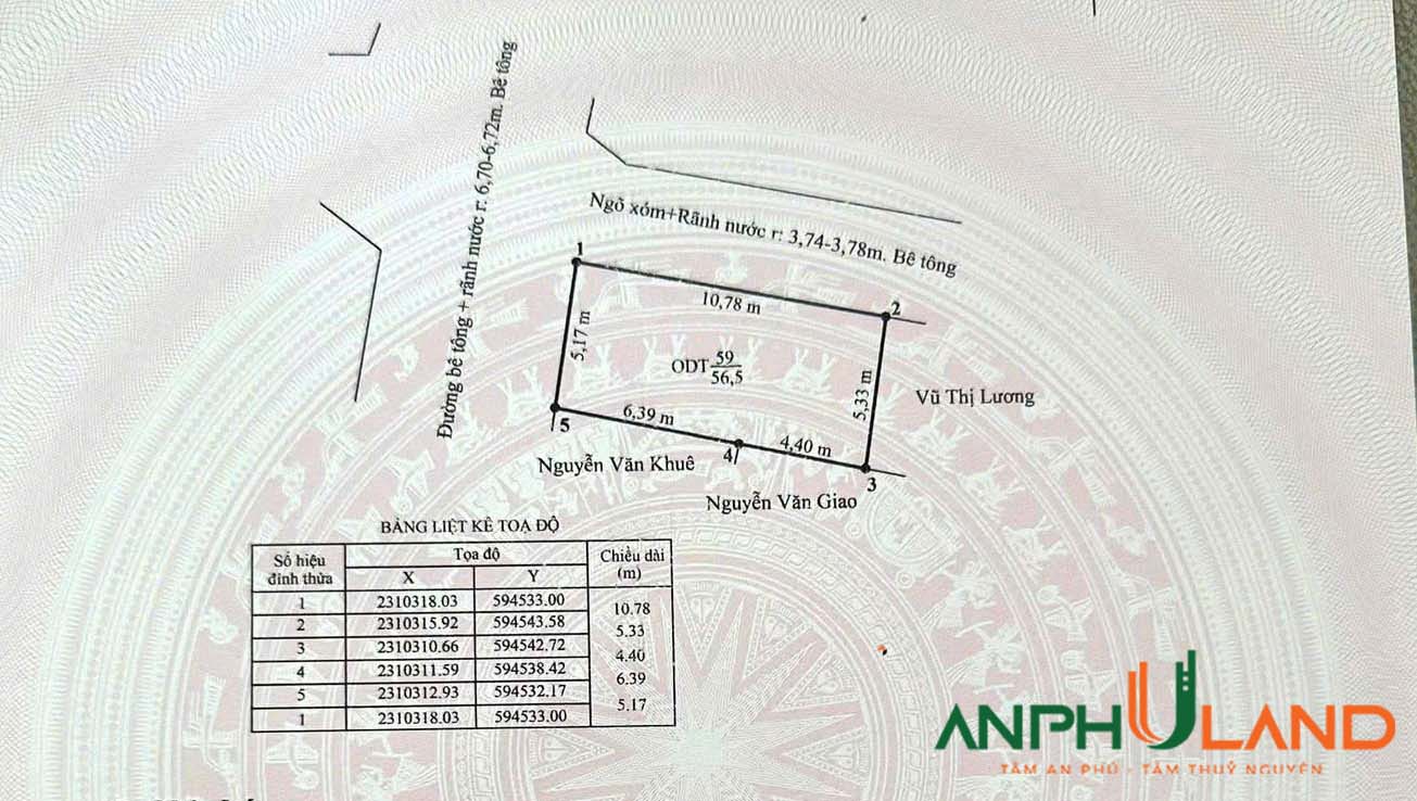 Bán lô góc tại phường Hoa Động, TP Thuỷ Nguyên, Hải Phòng