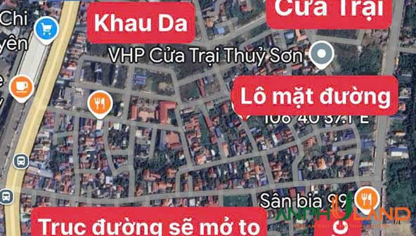 Cần bán siêu phẩm lô góc cạnh dự án Cửa Trại, Phường Thủy Đường, TP Thủy Nguyên