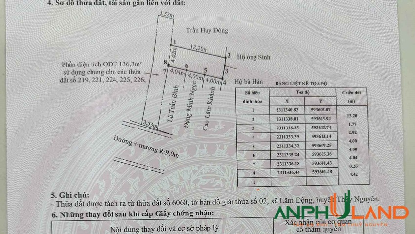 Chính chủ bán lô đất cực đẹp tại Phường Hoàng Lâm ( xã Lâm Động ), TP Thủy Nguyên