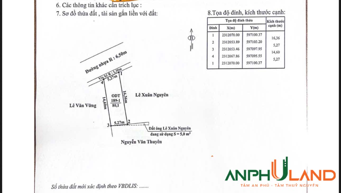 Bán lô đất siêu đẹp mặt đường chợ Dương Quan, TP Thuỷ Nguyên, Hải Phòng