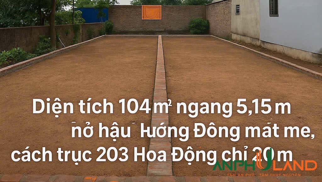 Bán lô đất cực đẹp tại phường Hoa Động, TP Thuỷ Nguyên, Hải Phòng