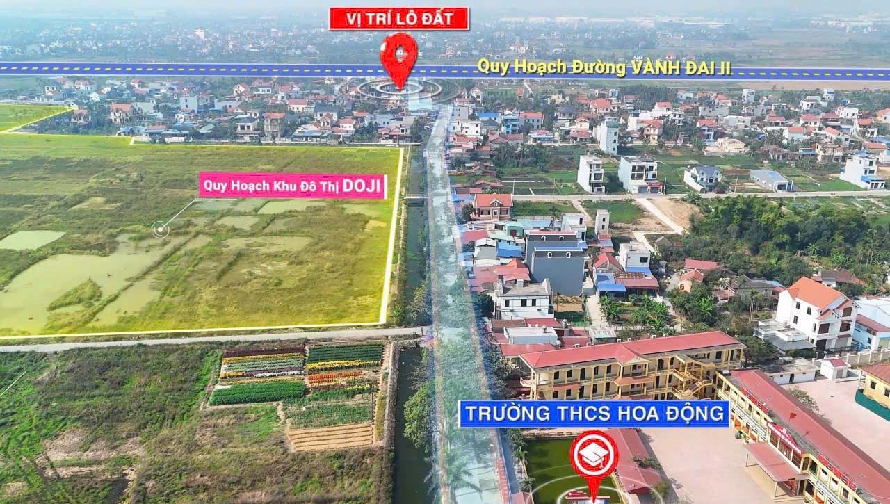Bán lô góc trung tâm phường Hoa Động, TP Thuỷ Nguyên, Hải Phòng