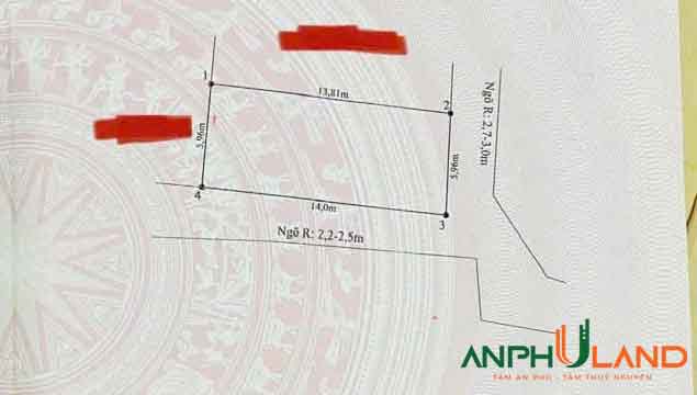 Cần bán siêu phẩm 2 mặt tiền tại thôn 4 A, phường Dương Quan, TP Thủy Nguyên, Hải Phòng