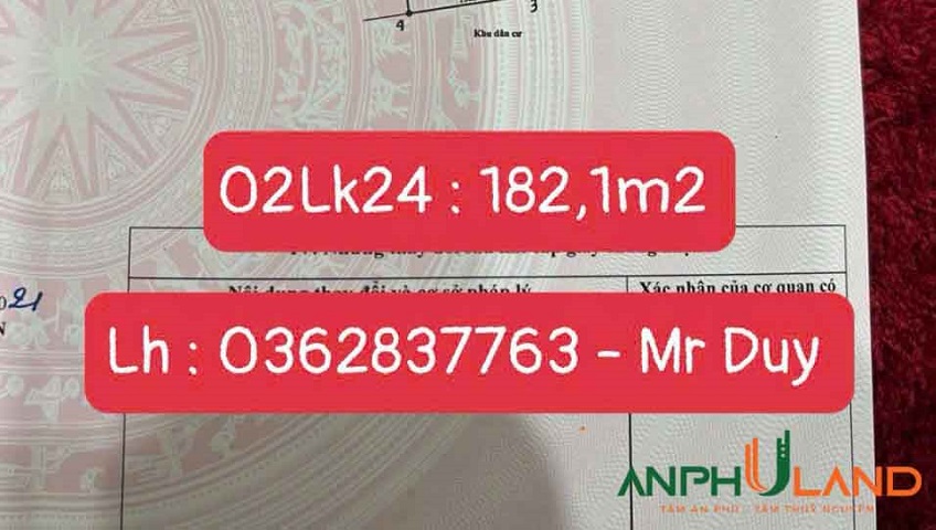 Cần bán lô biệt thự trục 21m, khu đấu giá Cửa Trại, Phường Thủy Đường, TP Thủy Nguyên