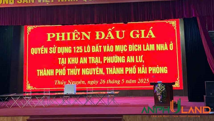 Hỗ trợ mua bán, tư vấn đất đấu giá khu An Trại, Phường An Lư, TP Thủy Nguyên, Hải Phòng