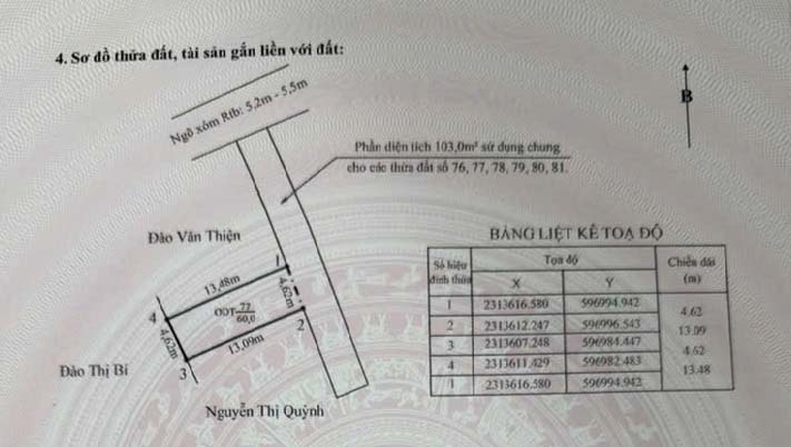 Bán lô đất phường Thuỷ Đường, TP Thuỷ Nguyên, Hải Phòng