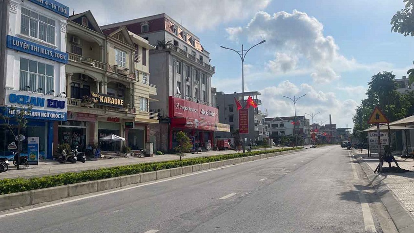 Bán lô đất mặt đường chính Trần Nhân Tông tại Phường Quảng yên, thị xã Quảng Yên, Quảng Ninh