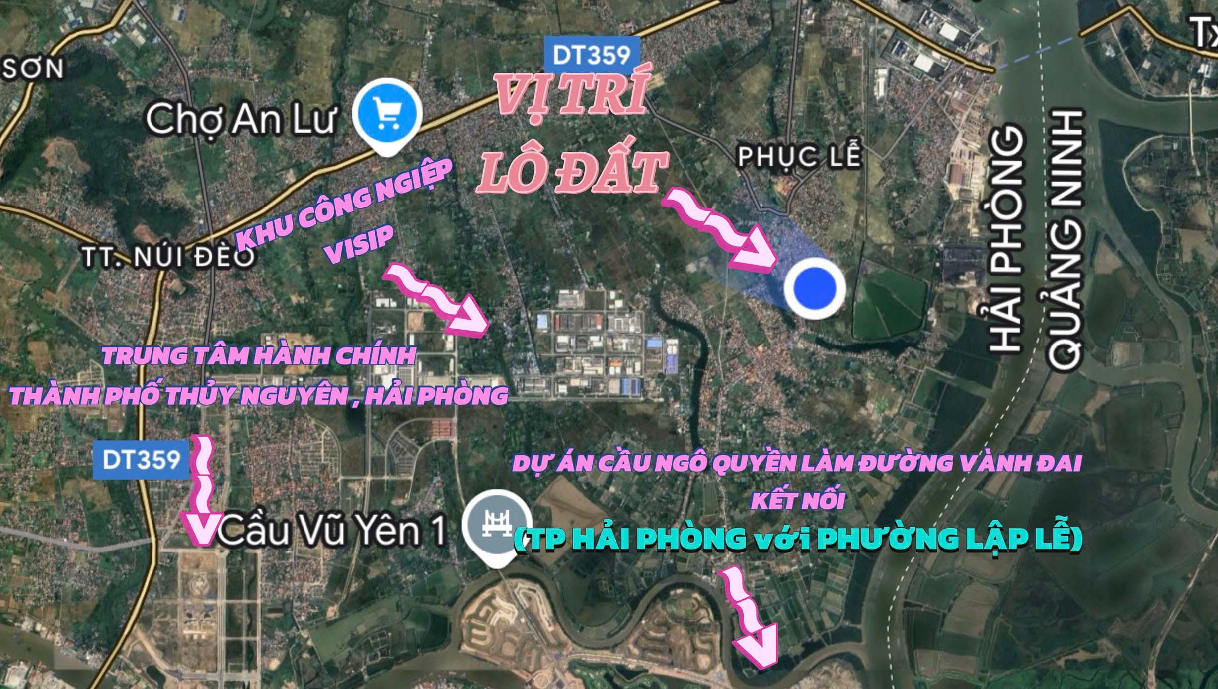 Chính chủ bán lô đất đẹp phường Nam Triệu Giang (Phả Lễ), TP Thuỷ Nguyên, Hải Phòng