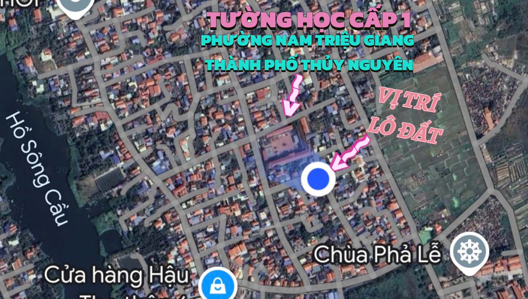 Chính chủ bán lô đất đẹp phường Nam Triệu Giang (Phả Lễ), TP Thuỷ Nguyên, Hải Phòng
