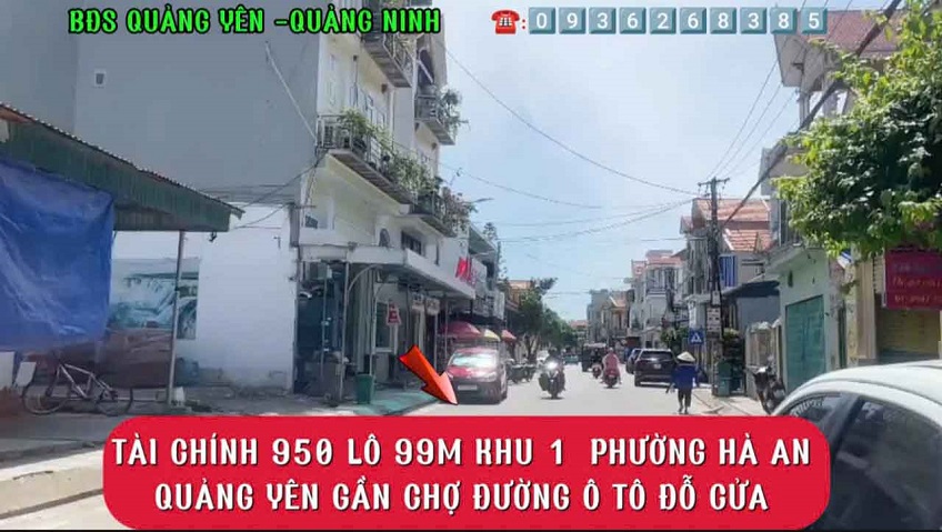 Cần bán lô đất đẹp tài chính dưới 1 tỷ tại Phường Hà An, thị xã Quảng Yên, Quảng Ninh