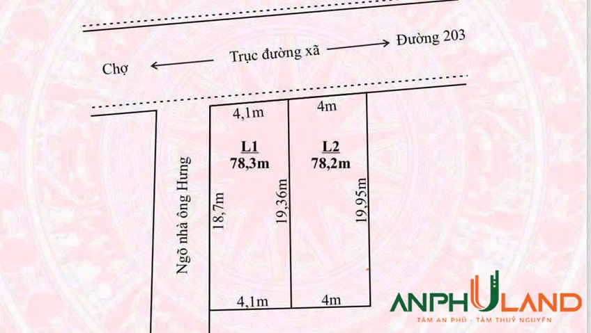 Bán 2 lô đất siêu đẹp tại phường Hoàng Lâm (Hoàng Động), TP Thuỷ Nguyên, Hải Phòng