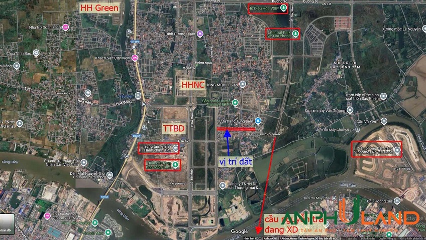 Chính chủ bán lô đất 2 mặt tiền Trung tâm Hành chính mới Thuỷ Nguyên, Hải Phòng