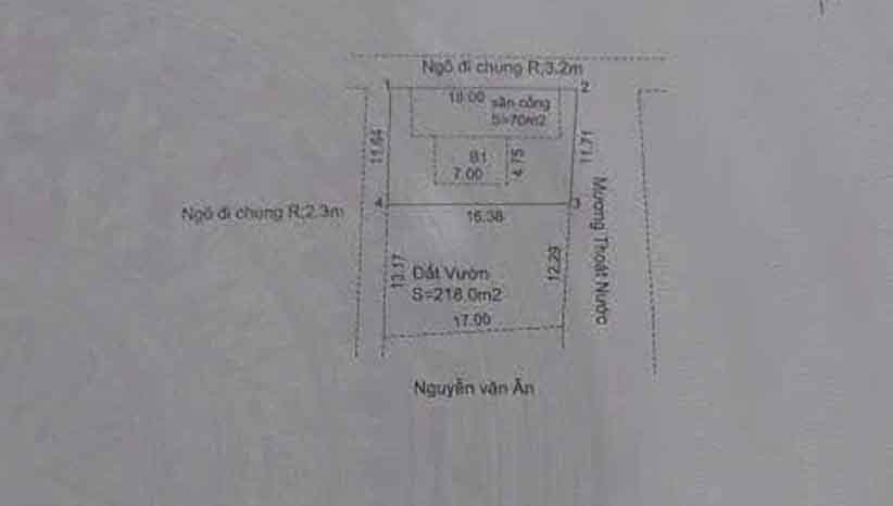 Cần tiền bán nhà vườn tại TDP 4, Phường Thủy Sơn, TP Thủy Nguyên, Hải Phòng