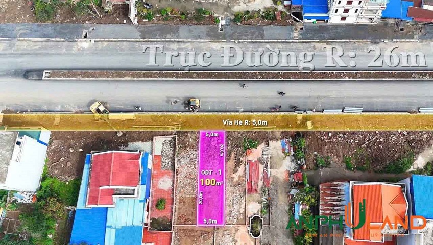 Chào bán lô đất 100m2, trung tâm hành chính mới Phường Dương Quan, TP Thủy Nguyên