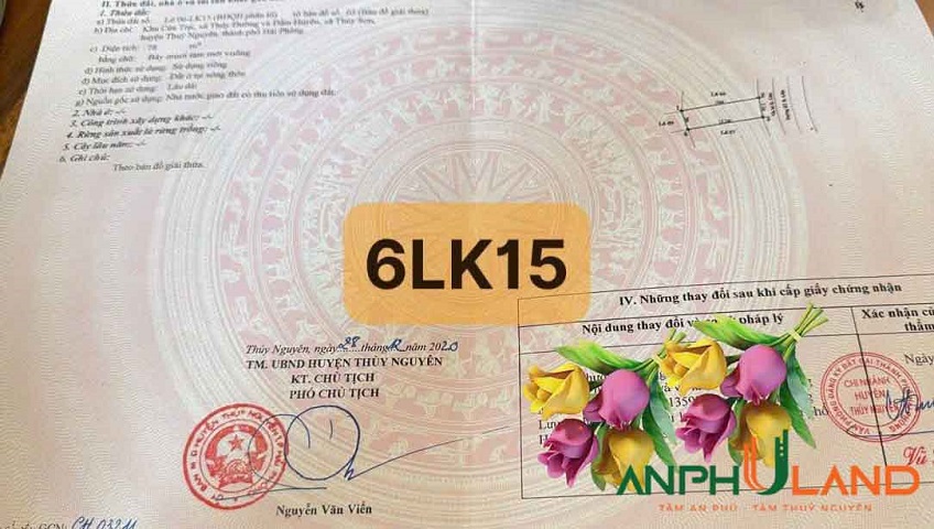 Cần bán lô đất khu Cửa Trại, Phường Thủy Đường, TP Thủy Nguyên, Hải Phòng