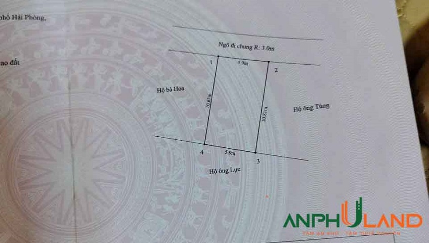 Cần bán lô đất rẻ tại Phường Hoa Động, TP Thủy Nguyên, Hải Phòng