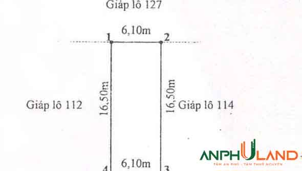 Cần bán lô đất đẹp tại TDP Bấc Vang, Phường Dương Quan, TP Thủy Nguyên, Hải Phòng