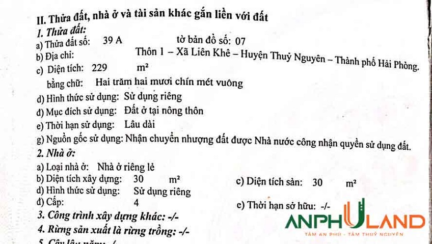 Cần bán lô đất đẹp trục đường liên xã Liên Khê ( Phường Lưu Kiếm mới), TP Hải Phòng