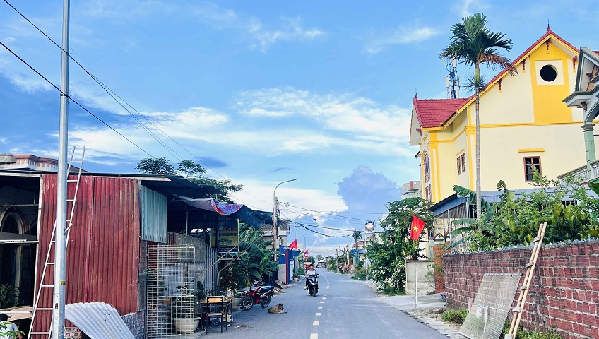 Cần bán lô đất mặt đường đẹp phường Thiên Hương ( xã Hoàng Động), TP Hải Phòng