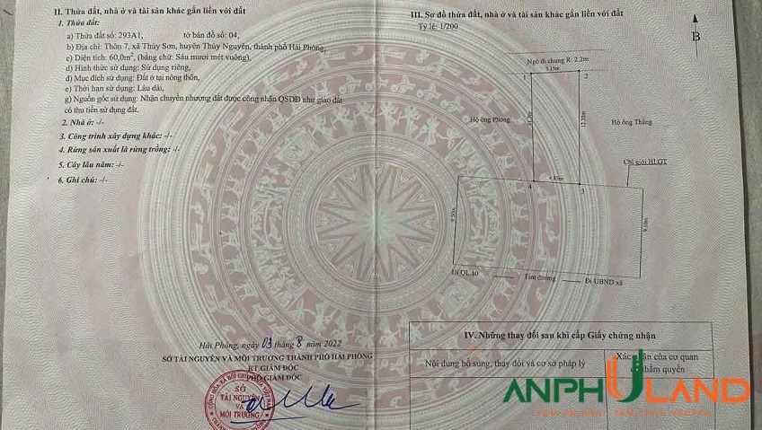 Cần bán siêu phẩm mặt đường 25/10, Phường Thủy Nguyên ( xã Thủy Sơn), TP Hải Phòng