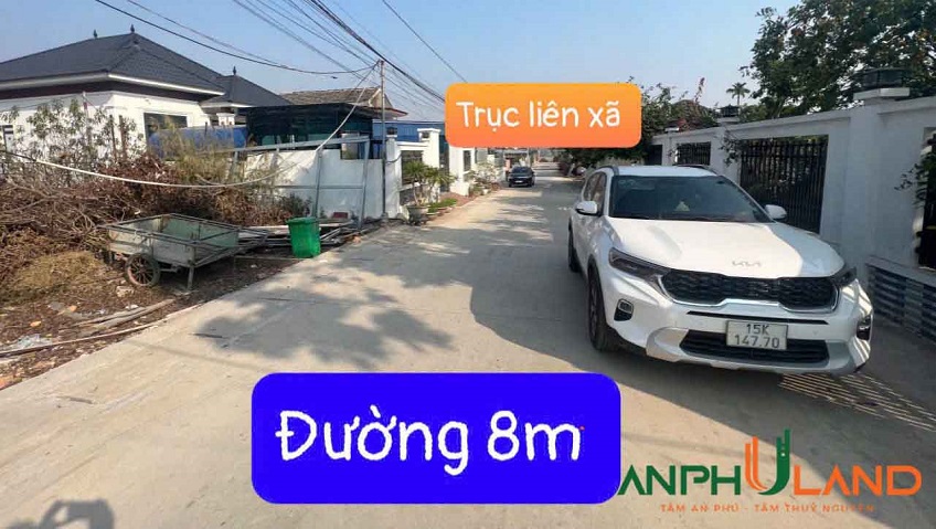 Chào bán 80m2 mặt đường TDP Thanh Lãng, Phường Lê Ích Mộc, TP Hải Phòng