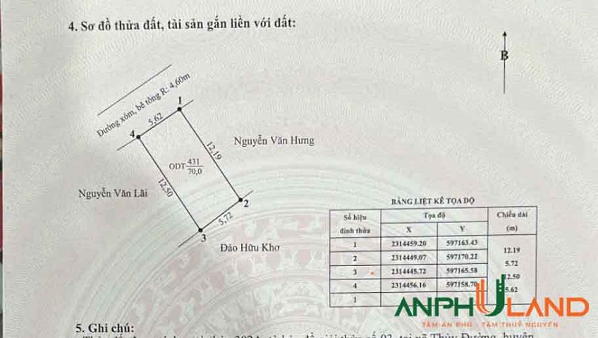 Cần bán lô đất đẹp tại TDP Bấc 2, Phường Thủy Nguyên ( xã Thủy Đường), TP Hải Phòng