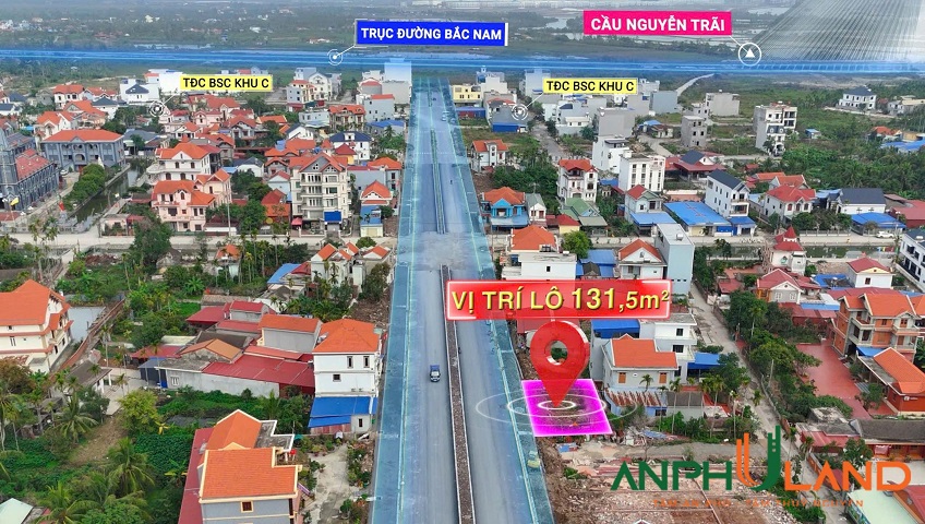 Cơ hội vàng sở hữu đất trung tâm  TP Hải Phòng - Quanh trục Trung tâm Hành chính mới 