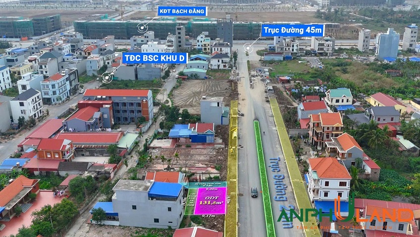 Cơ hội vàng sở hữu đất trung tâm  TP Hải Phòng - Quanh trục Trung tâm Hành chính mới 