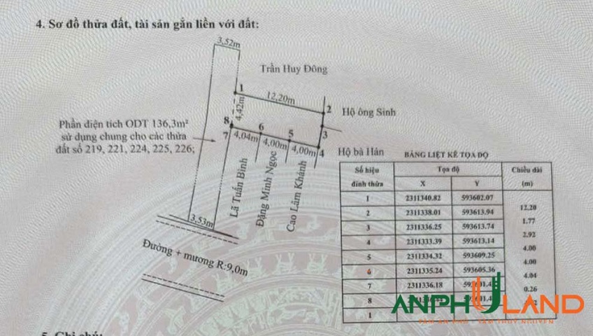 Cơ hội sở hữu lô đất gần mặt đường 203 phường Thiên Hương (xã Lâm Động), TP Hải Phòng