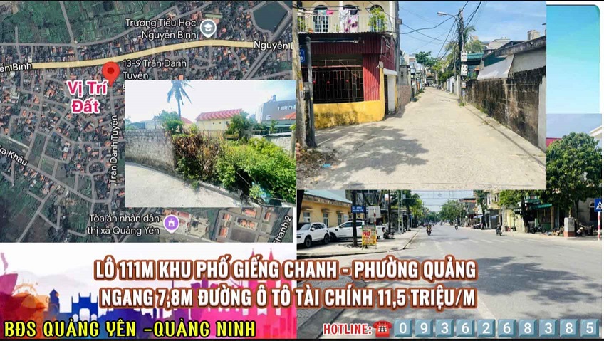 Cần bán đất khu phố Giếng Chanh, Phường Quảng Yên, Tỉnh Quảng Ninh