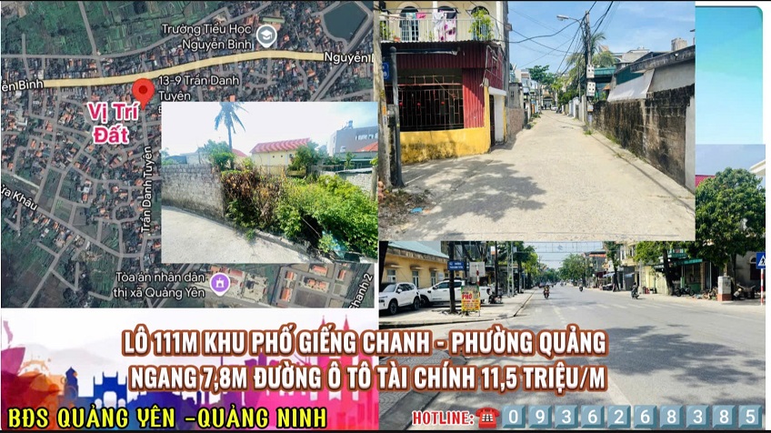 Cần bán đất khu phố Giếng Chanh, Phường Quảng Yên, Tỉnh Quảng Ninh