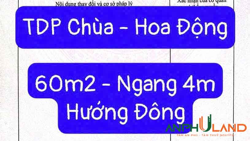 Cần bán lô đất hàng hiếm phường Thủy Nguyên (xã Hoa Động), TP Hải Phòng