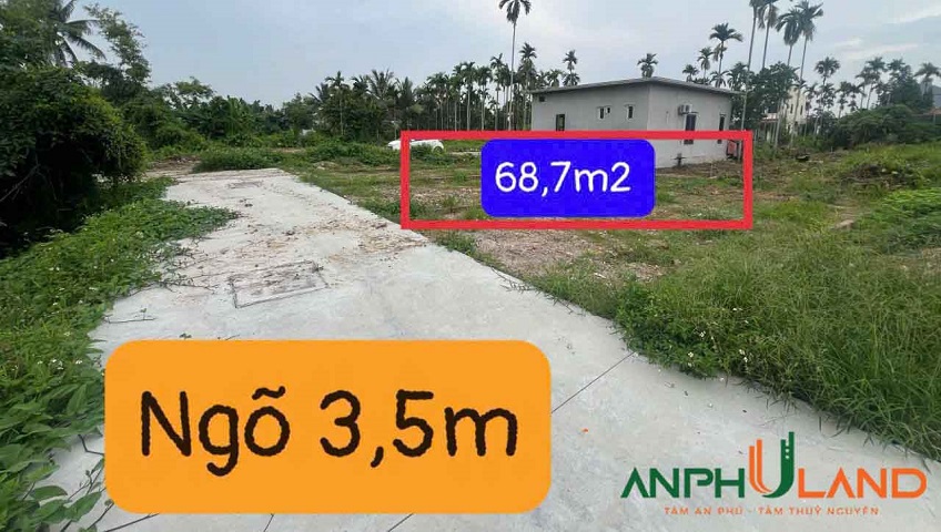 Cần bán lô đất đẹp tại TDP Đông, Phường Thiên Hương mới, TP Hải Phòng