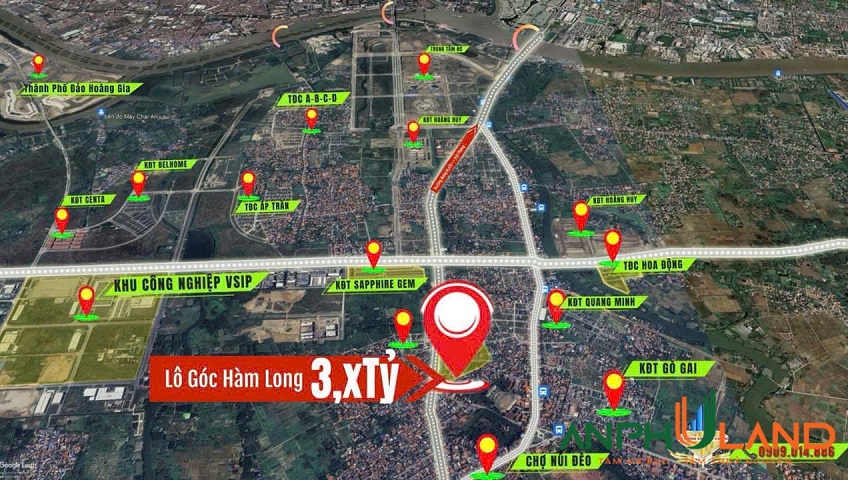 Bán siêu phẩm lô góc Hàm Long, phường Thuỷ Nguyên, TP Hải Phòng