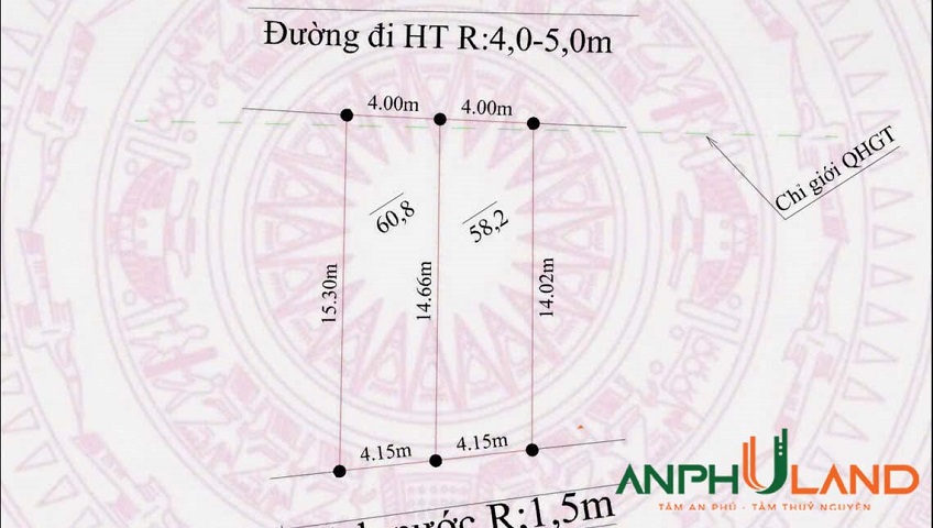 Chào bán  2 lô F0 mặt đường Núi 1, phường Thuỷ Nguyên, TP Hải Phòng