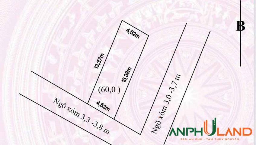 Chỉ có  7xx sở hữu ngay 60 m2 tại TDP Nhân Lý, Phường Lưu Kiếm ( xã Cao Nhân), TP Hải Phòng