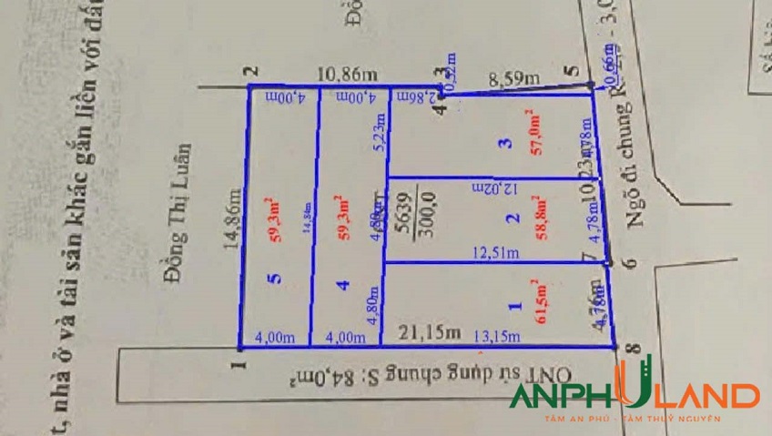 Chính chủ gửi bán 3 lô F0 sẵn bìa phường Thuỷ Nguyên (Hoa Động), TP Hải Phòng