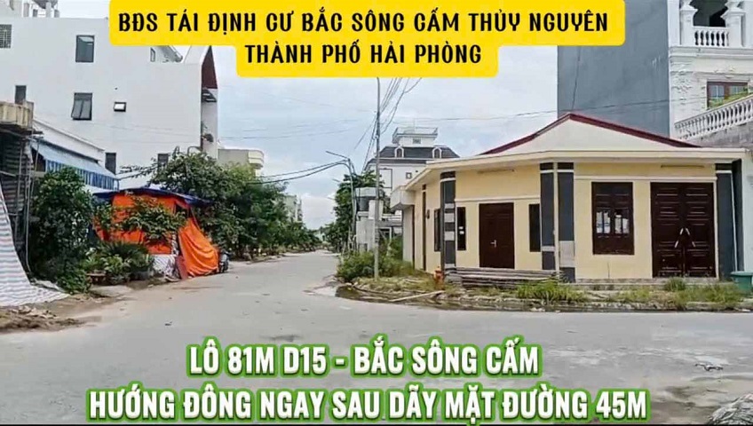 Cơ hội đầu tư và an cư hoàn hảo khu D Bắc Sông Cấm, Phường Thủy Nguyên, TP Hải Phòng