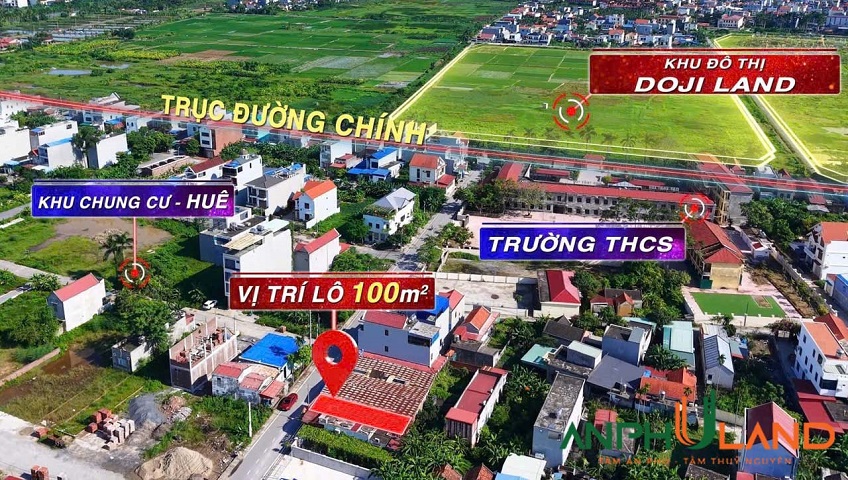 Bán lô đất đẹp 100m2 phường Thuỷ Nguyên (Hoa Động), TP Hải Phòng