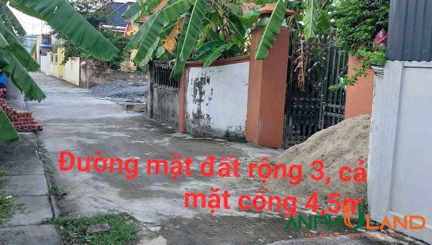 Mở bán 02 lô đất F0 phường Thiên Hương (xã Hoàng Động), TP Hải Phòng